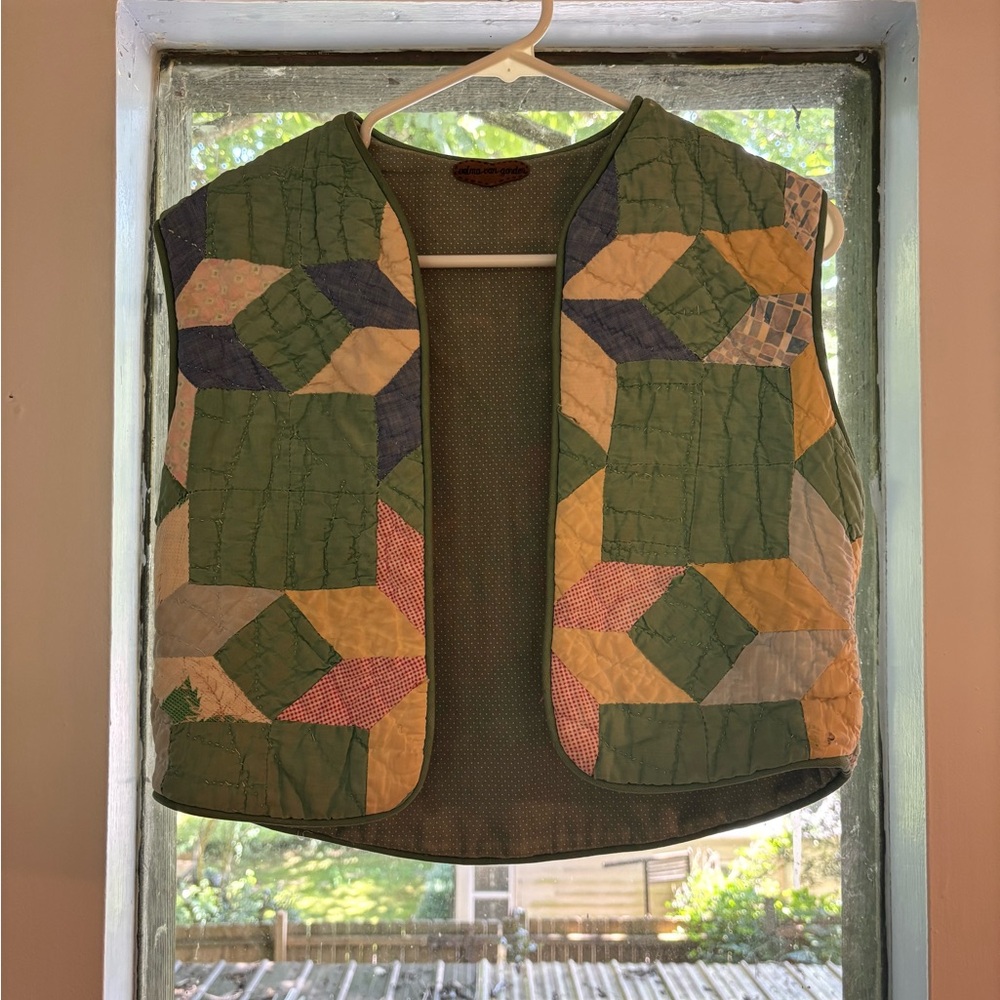 Patchwork Quilted Vest